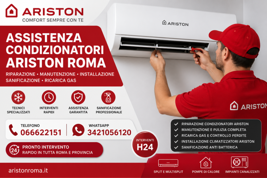 assistenza condizionatori ariston roma